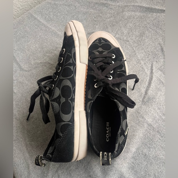 Coach Black Signature Shoe 9.5 - Picture 3 of 8